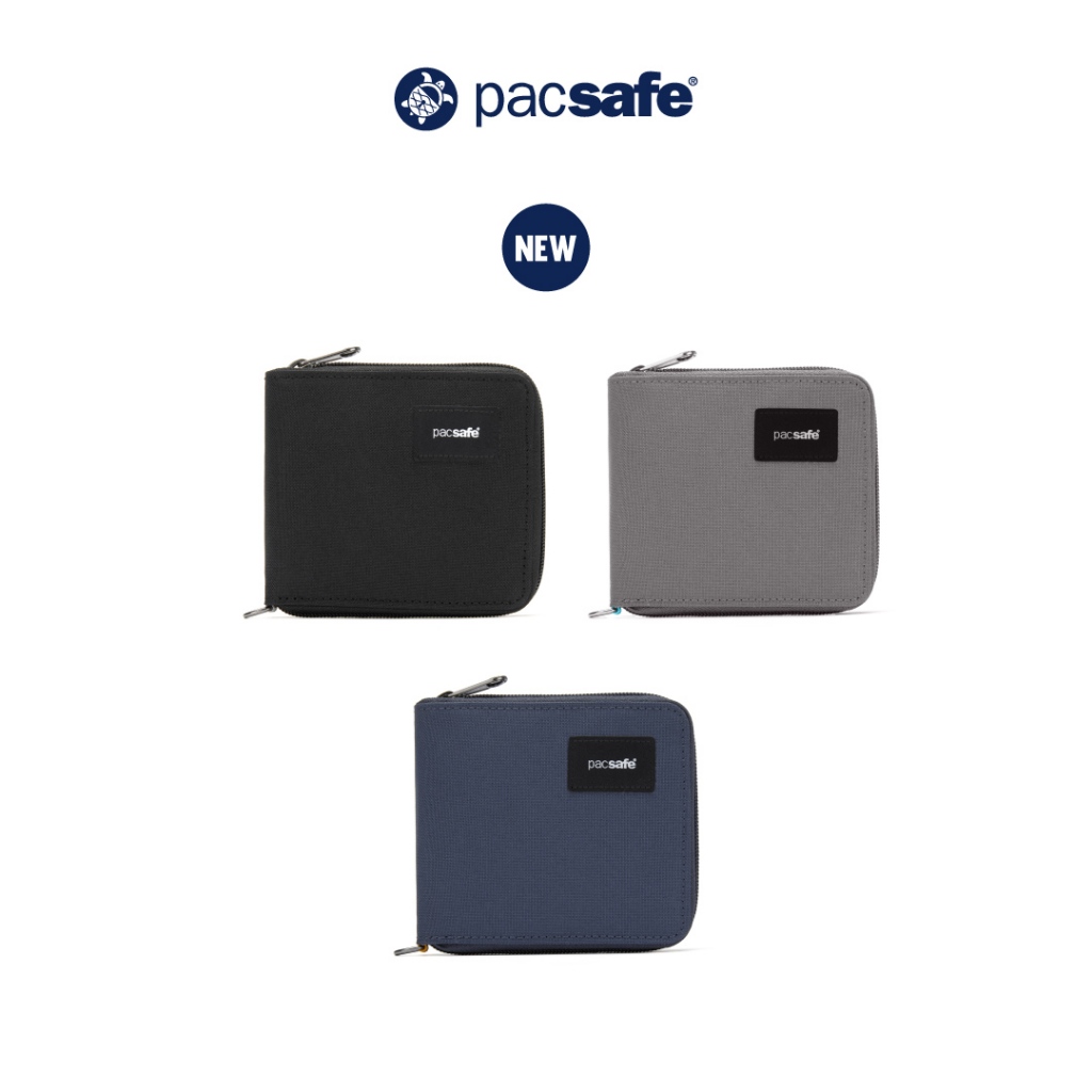 Pacsafe RFIDsafe zip around wallet กระเป๋ากันขโมย กระเป๋าสตางค์