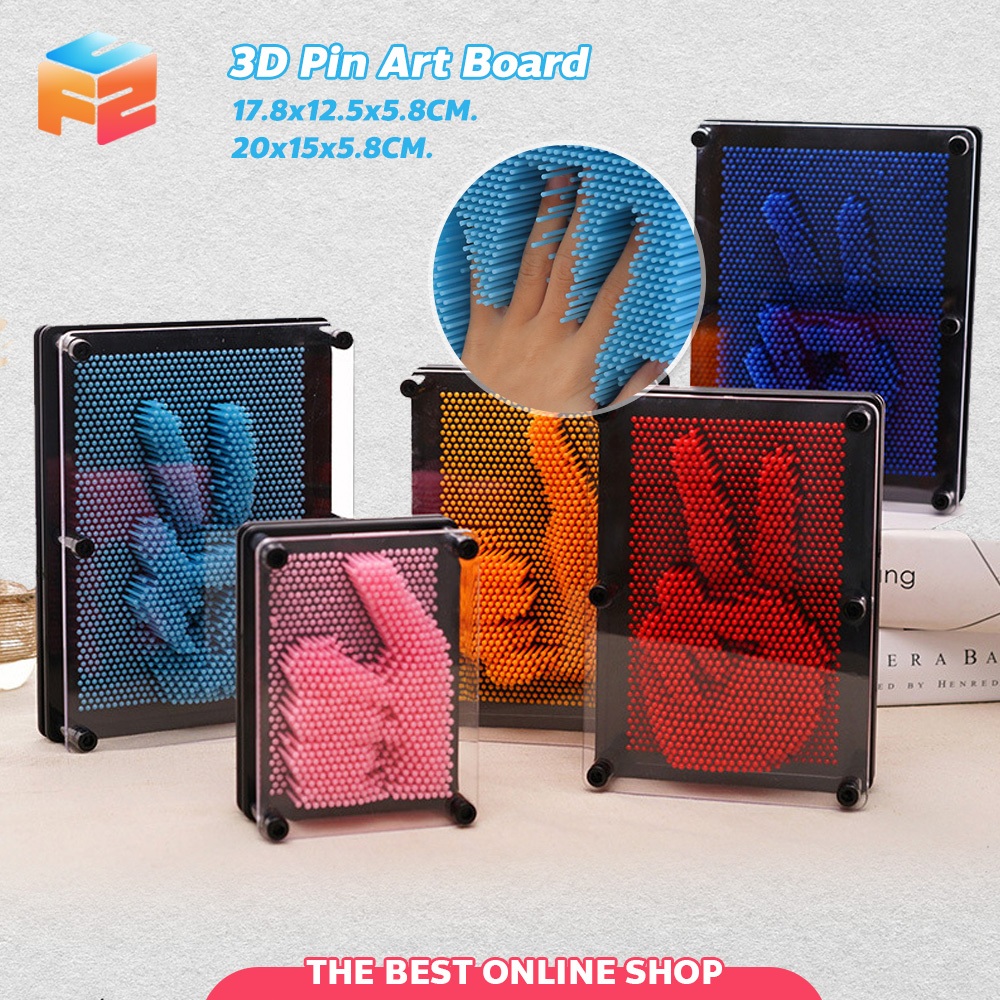 F2C ของเล่นสําหรับเด็ก เข็มแกะสลัก 3Dสามมิติ รูปมือ  ของเล่นสําหรับเด็ก สำหรับเด็กและผู้ใหญ่