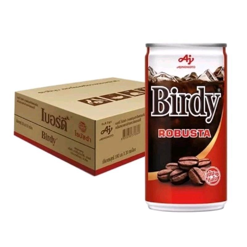 กาแฟกระป๋องเบอร์ดี้โรบัสต้า 180มล. ยก ถาด30กระป๋อง