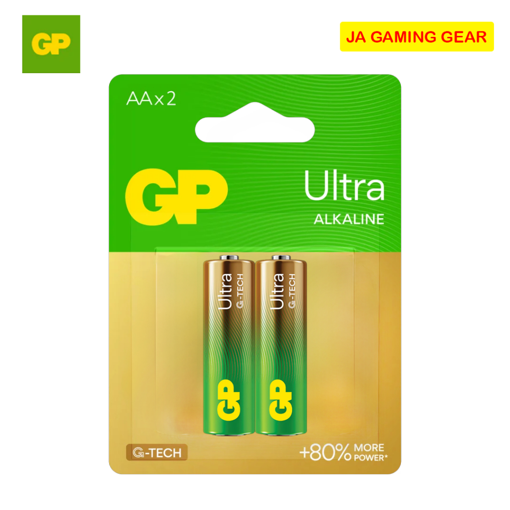 ถ่าน AA และ AAA GP Ultra Alkaline AAA / AA Batteries 1.5V ถ่านนาฬิกา
