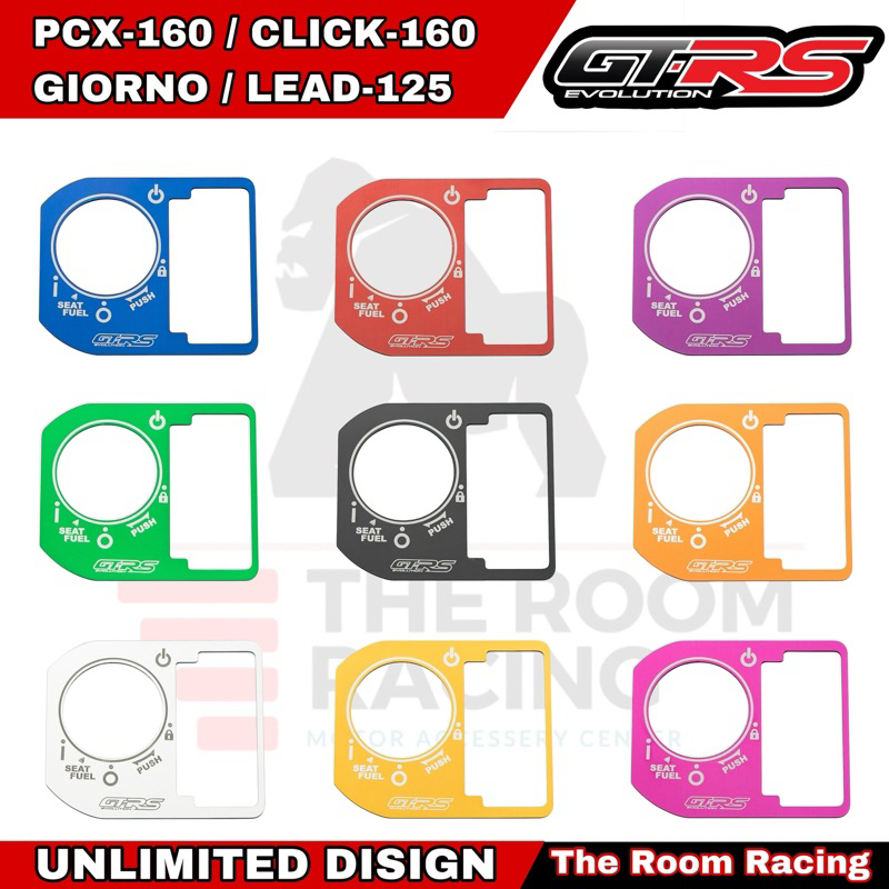ฝาครอบ สวิทช์กุญแจ 2D GTRS Giorno+ / Scoopy 2025 / Lead125 / PCX160 / Click160 ครอบสวิทกุญแจ ราคาถูก Shopee Lazada