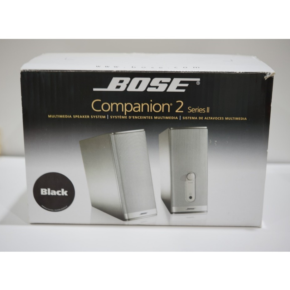 ลำโพงคอมพิวเตอร์ Bose Companion 2 สีดำ งานกล่อง