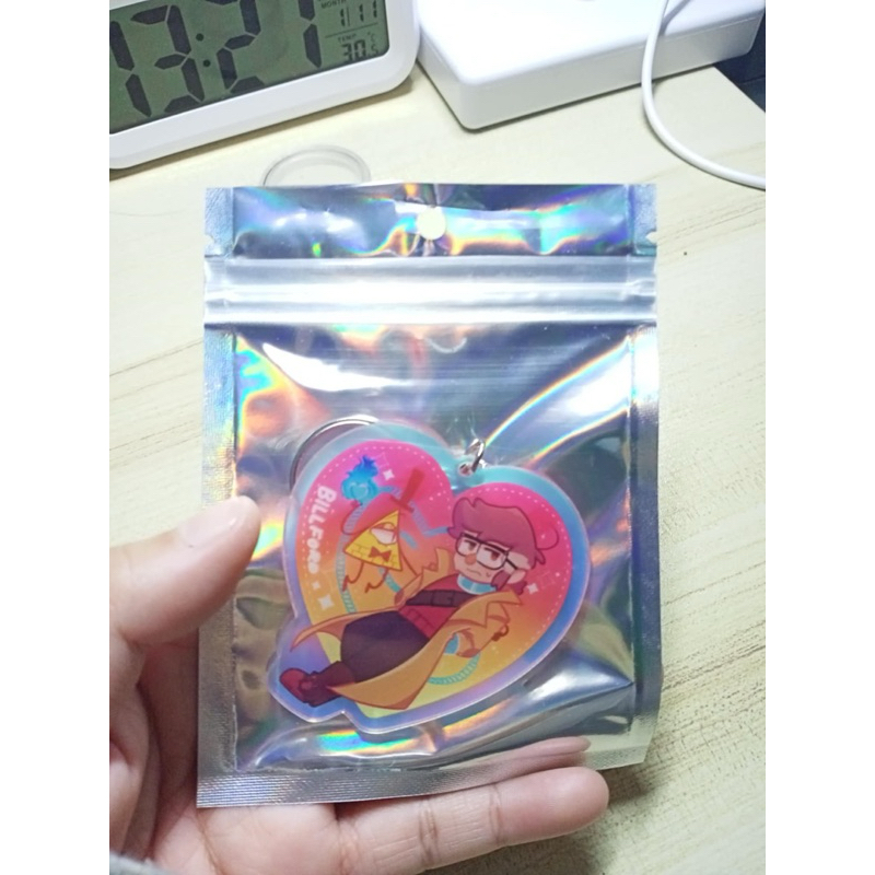 gravity falls keychain (ship keychain) Billford/Fiddlestan