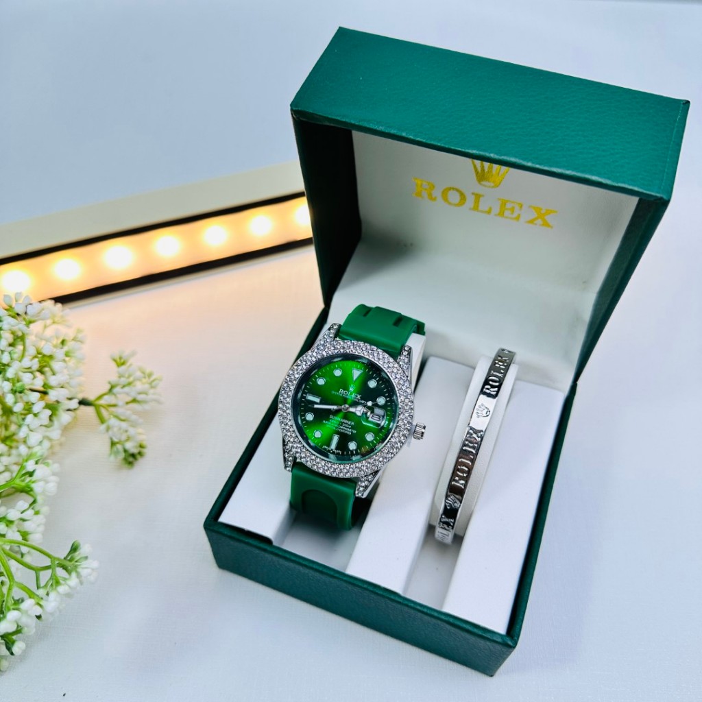 นาฬิกา cross ผู้ชายนาฬิกาปฏิทินแฟชั่นอย่างซิลิโคน rolex