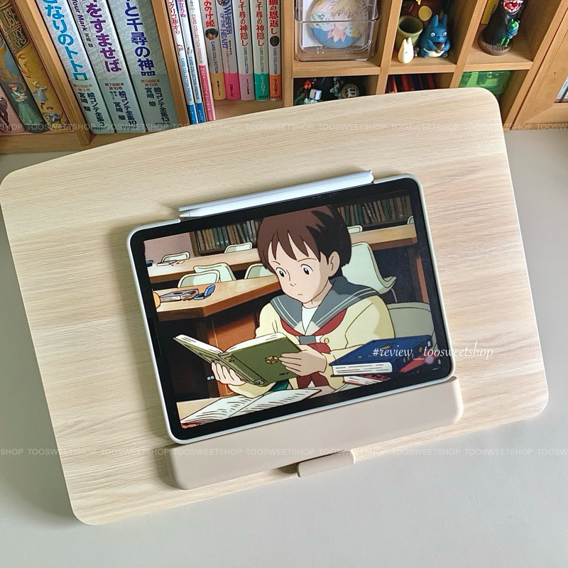 [ 𝐄𝐥𝐞𝐭𝐢𝐮𝐨 ] Pad Base รุ่น 3.1 แท่นวาง ipad สีดำ Upgrade ขนาดใหญ่ขึ้น ปรับระดับได้ ขาตั้งโต๊ะ