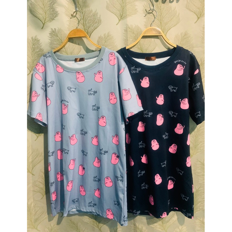 เสื้อตัวยาวลายการ์ตูน Babapapa🧬