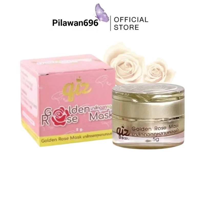 มาส์กดอกกุหลาบทองคำ Qiz Golden Rose Mask 5 กรัม