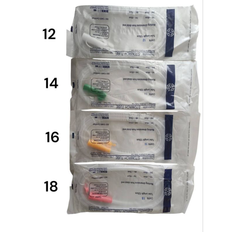 *1เส้น* BMI stomachTube Dispoable stomach tube สโตมัค