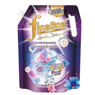 Fineline ไฟน์ไลน์ ซักผ้า สูตรเข้มข้น น้ำยาซักผ้า 1250 มล. ครบสูตร