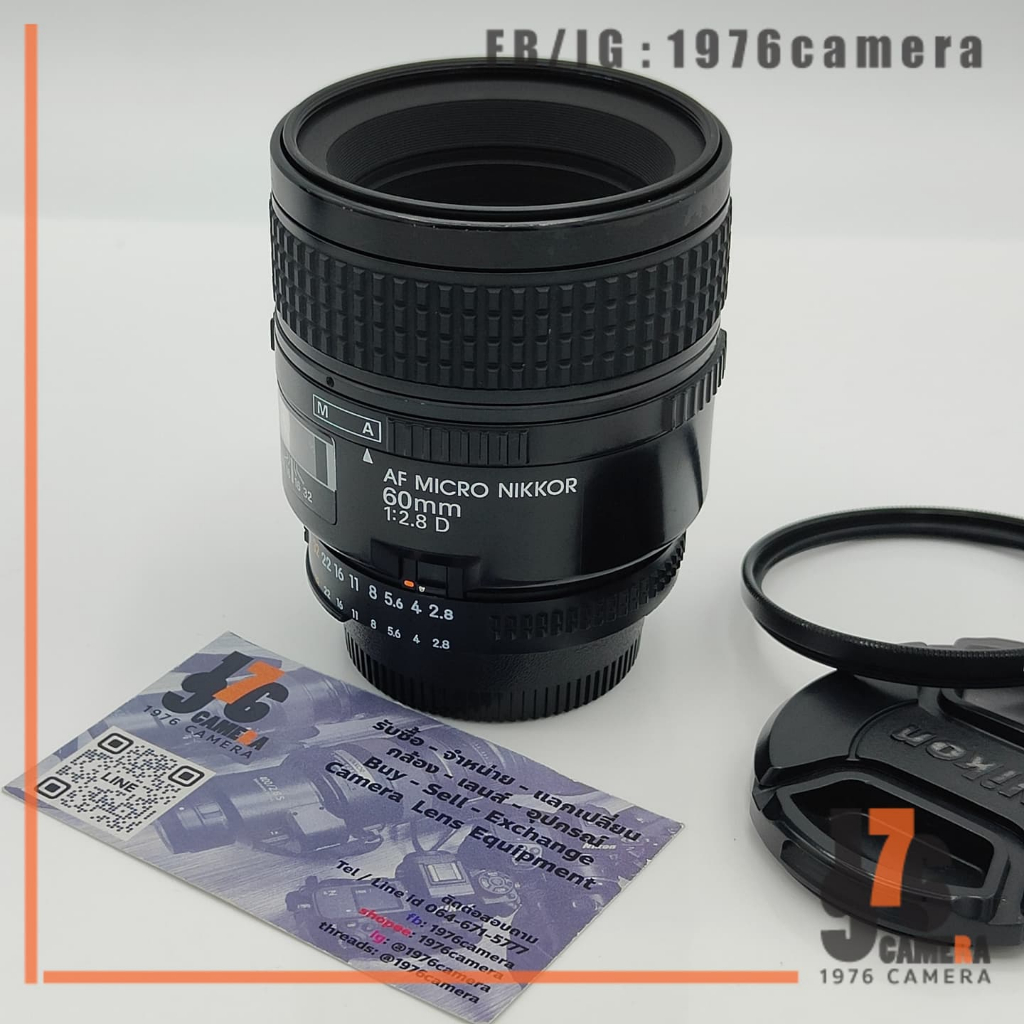 Used Nikon AF Micro 60f2.8 D มือสองสภาพดี