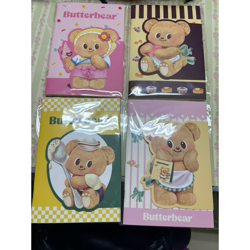 พร้อมส่ง สมุดปกปีก ลาย Butterbear 🧸 ลิขสิทธิ์ 7-Eleven