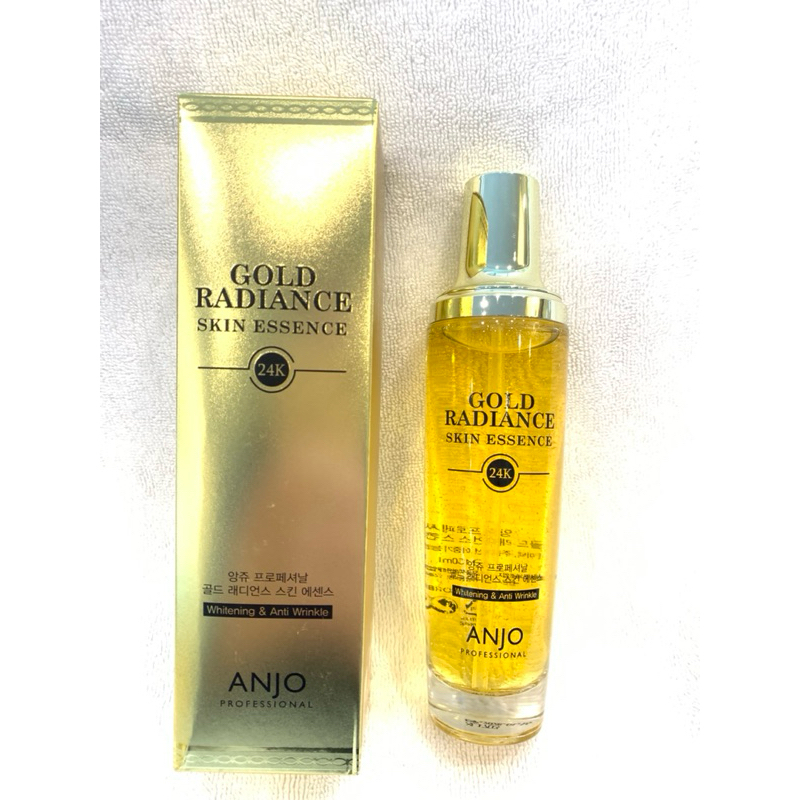 พร้อมส่ง ของแท้ ANJO Gold Radiance skin Essence whitening &Anti Wrinkle