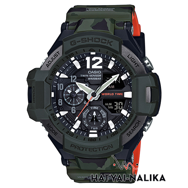 🔥ของแท้🔥 นาฬิกา G-SHOCK GRAVITY หายาก รุ่น GA-1100SC-3A,GA-1100SC-3,GA-1100SC,GA-1100 ลายพรางทหาร