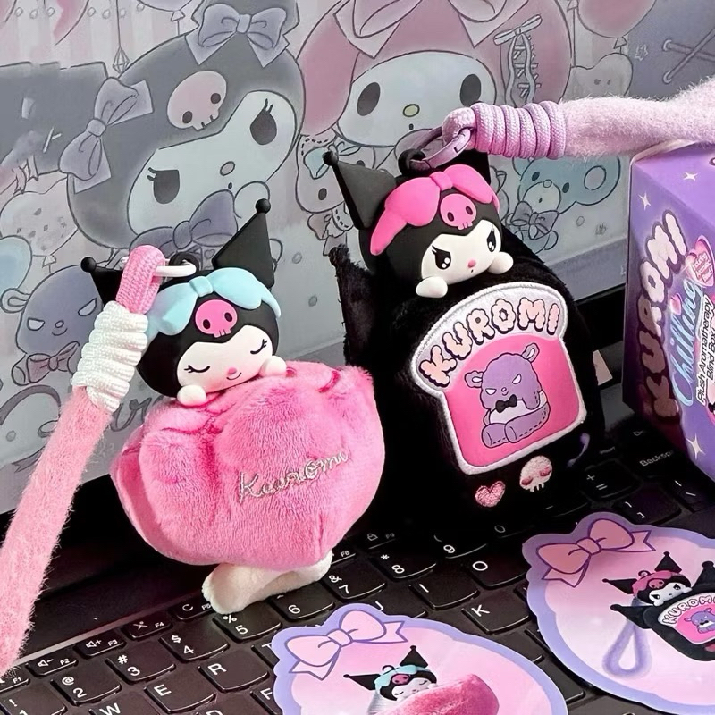 Kuromi Aromatherapy Chilling พวงกุญแจ/สายคล้อง มีกลิ่นน้ำหอม