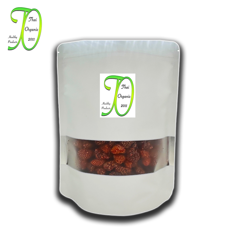 สตรอเบอร์รี่อบแห้ง 50 กรัม Dried Strawberry รสหวานอมเปรี้ยว จากผลสดแท้ ไม่มีสารเติมแต่ง และสารกันบูด