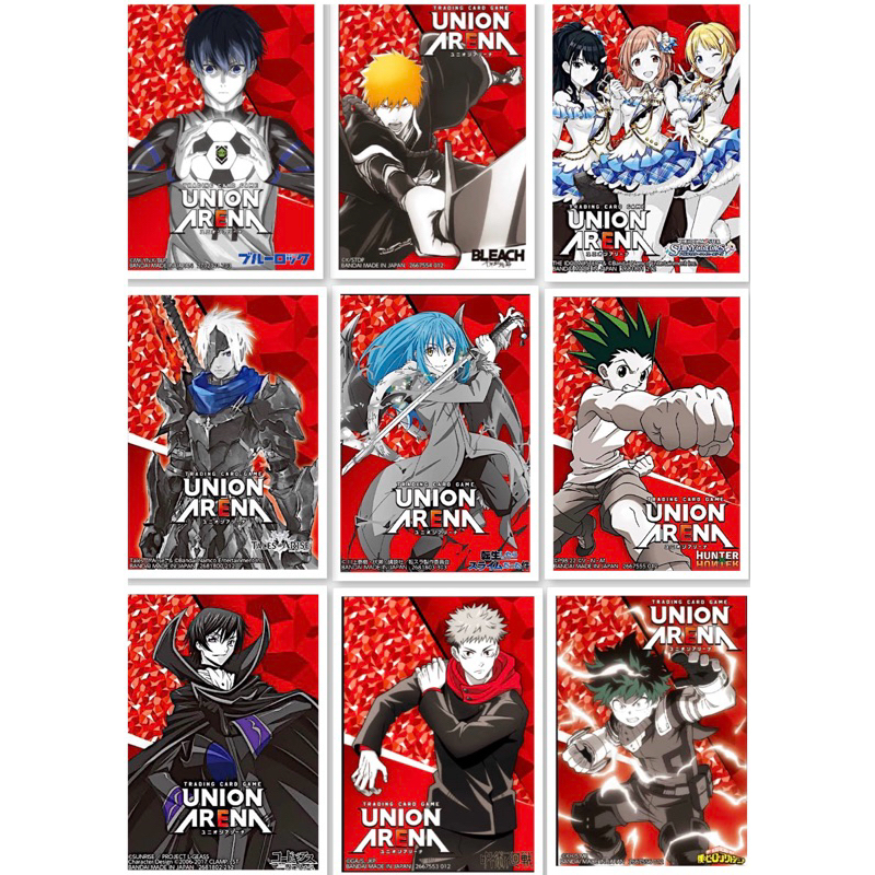 [Anime Character 0363] Sleeve Collection Bandai Union Arena Official - สลีฟการ์ด,ซองการ์ด,ซองใส่การ์ด (JP)