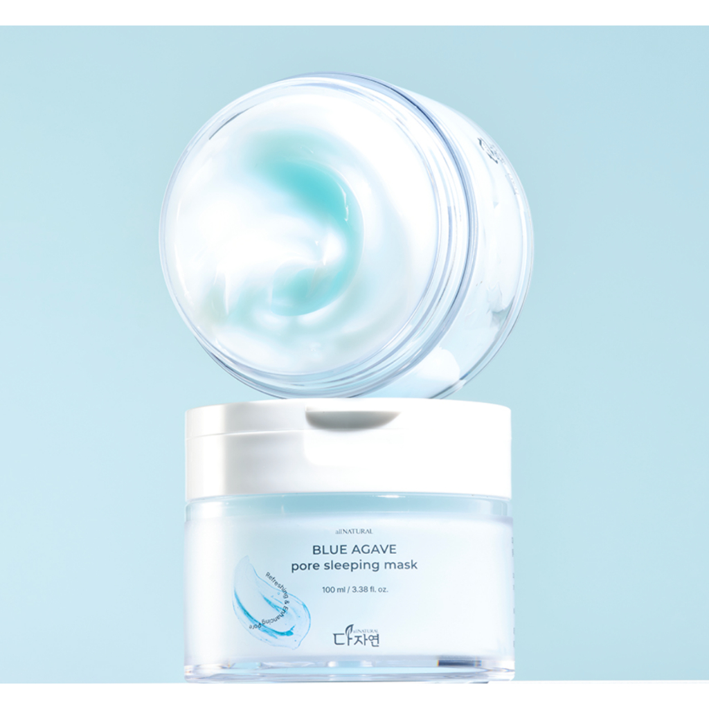 allNATURAL Blue Agave Pore ​​Reset Sleeping Pack 100mL สลิปปิ้งมาส์กเพื่อผิวเหนื่อยล้า กระชับรูขุมขน บำรุงผิวกระจ่างใส