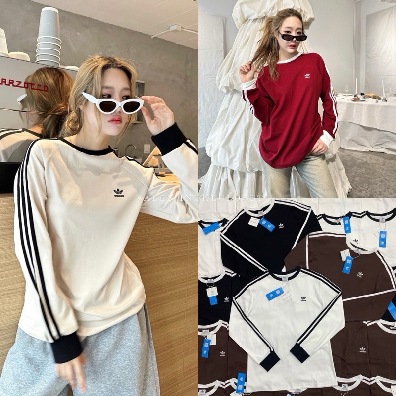 Adi x sporty T-shirt มาแล้วค่า เสื้อยืดแขนยาวสายสปอร์ตห้ามพลาดเลย