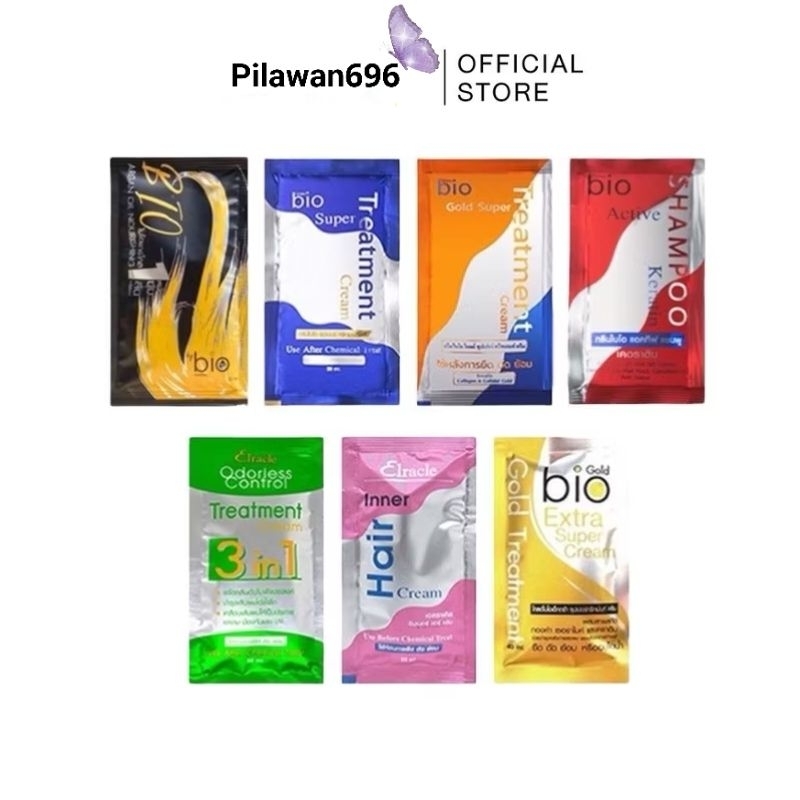 พร้อมส่ง (ไม่จำกัดซอง) Bio treatment ไบโอทรีทเม้นแบบซอง Bio Super Treatment (แบบซอง)