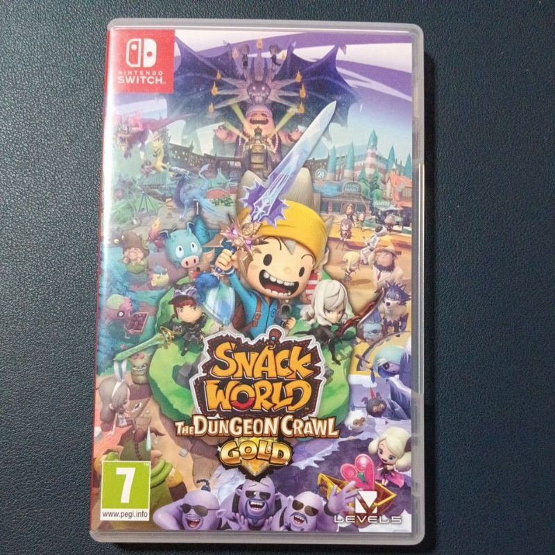 Nintendo Switch : Snack World The Dungeon crawl Gold  [มือ2] NSW