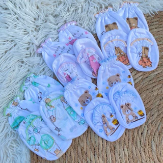 ถุงมือ-ถุงเท้า ผ้าคอตตอนพรีเมี่ยม ไม่บาดผิว นุ่ม คู่ละ 39 บาท