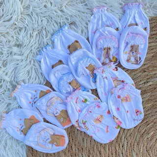 ถุงมือ-ถุงเท้า ผ้าคอตตอนพรีเมี่ยม ไม่บาดผิว นุ่ม คู่ละ 39 บาท