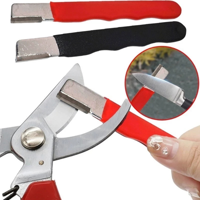 COD สวน เครื่องมือ เครื่องลับใบมีดสำหรับมีดเฉือนกรรไกรตัดแต่งกิ่งสวน/มีดพกพา BuildCore