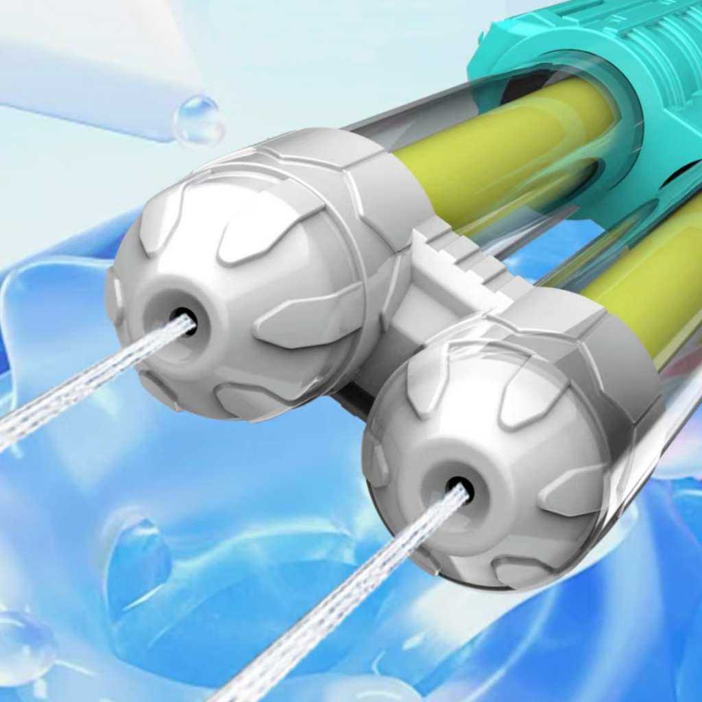 ปืนเล่นน้ำสงกรานต์ เล่นนำ้สงกรานต์ ฉีดได้ไกล ฉีดแรง ปืนฉีดนำ้ ปืนฉีดนำ้แรงสูบ9รู - รูปที่ 2