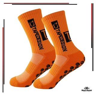 ถุงเท้ากีฬาข้อกลาง ถุงเท้ากันลื่น sports football Socks มี4สีให้เลือก คุณภาพดี ทนทาน ไม่ย้วย ใส่สบาย