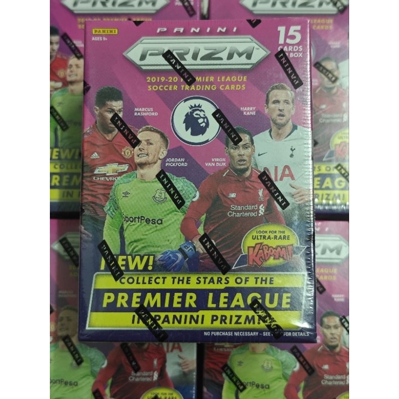 พร้อมส่ง 2019/20 Panini Prizm English Premier League Soccer Blaster Box ฟรีสลีฟ