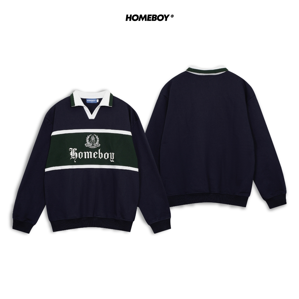 HOMEBOY เสื้อแขนยาว POLO รุ่น HB.POLO.CLUB.SPORTY