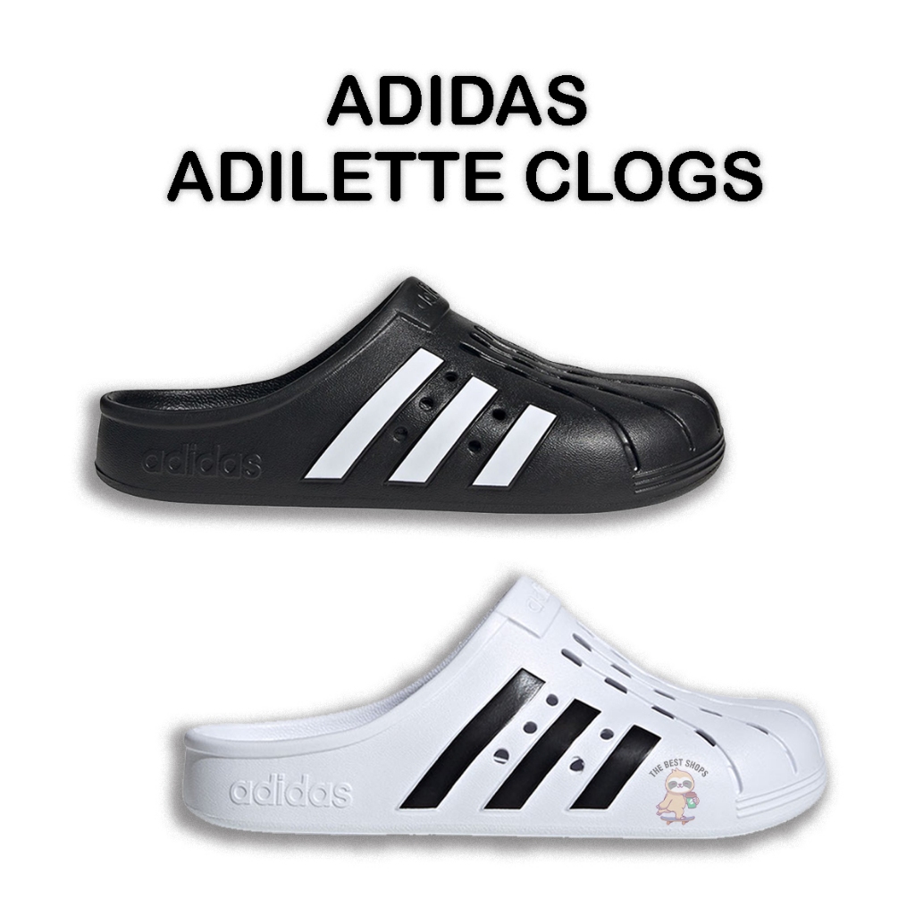 [สินค้าพร้อมส่ง] รองเท้าแตะ ADIDAS ADILETTE CLOGS ป้ายไทยของแท้ 100%