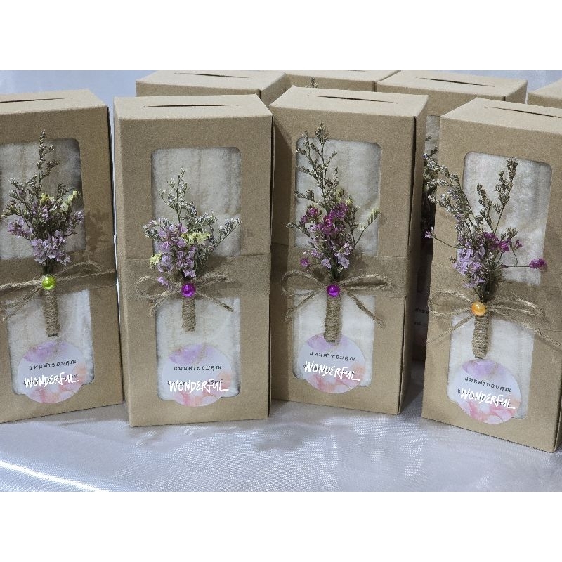 🎀ผ้าขนหนูรับไหว้ขนาด 35 × 75 ซม. ขนนุ่มฟู (ดูเนื้อผ้าได้จากรูป) สไตล์ญี่ปุ่น พร้อมส่ง🎀 - รูปที่ 2