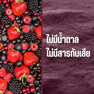 มิกซ์เบอรี่ผง 100% ตราดอยอ่างขาง ขนาด 100 กรัม