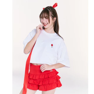 Nineties Design : Live as the Youths เสื้อยืด Oversize รุ่น Daffy สกรีน Lollipop เพิ่มความน่ารัก