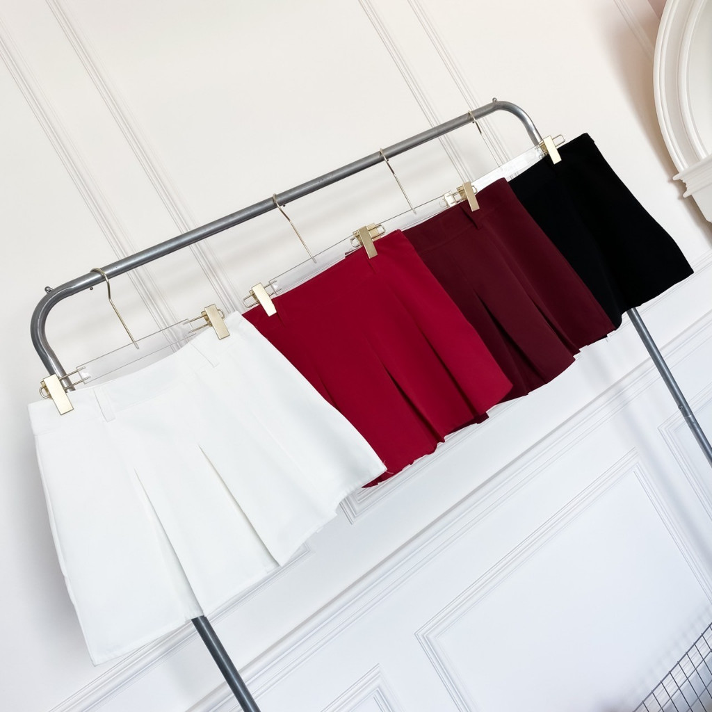 TENNIS  SKIRT กระโปรงเทนนิสเอวสูง ซิปข้างมีซับใน มีไซส์ S-7XL สาวอวบใส่ได้ รุ่นS24 - Mesave - รูปที่ 2