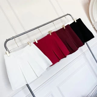 TENNIS SKIRT กระโปรงเทนนิสเอวสูง ซิปข้างมีซับใน มีไซส์ S-7XL สาวอวบใส่ได้ รุ่นS24 - Mesave