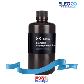 Elegoo Standard Resin 8K 1 kg พิมพ์ง่าย รายละเอียดคมชัด ใช้ได้กับทุกแบรนด์