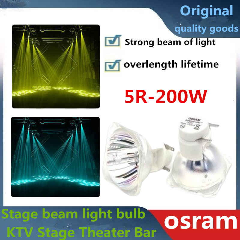 【Ready Stock】Original Osram 5R-200W Stage Swinging Beam Light Bulb 5R-200W