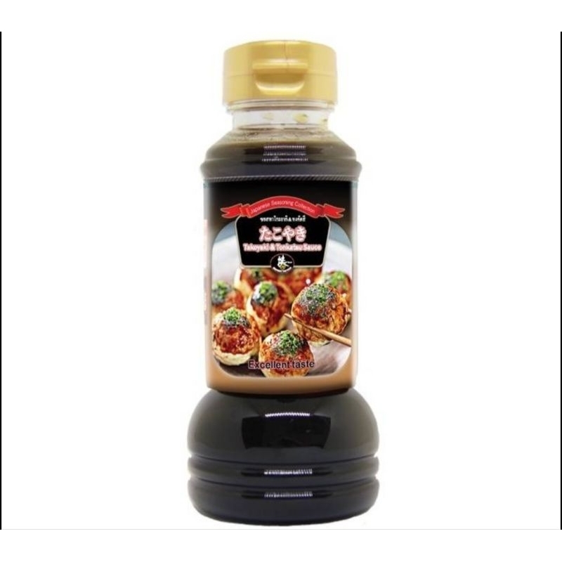 ซอสทงคัตสึ​ จิ้มหมูทอด ทาโกะยากิ