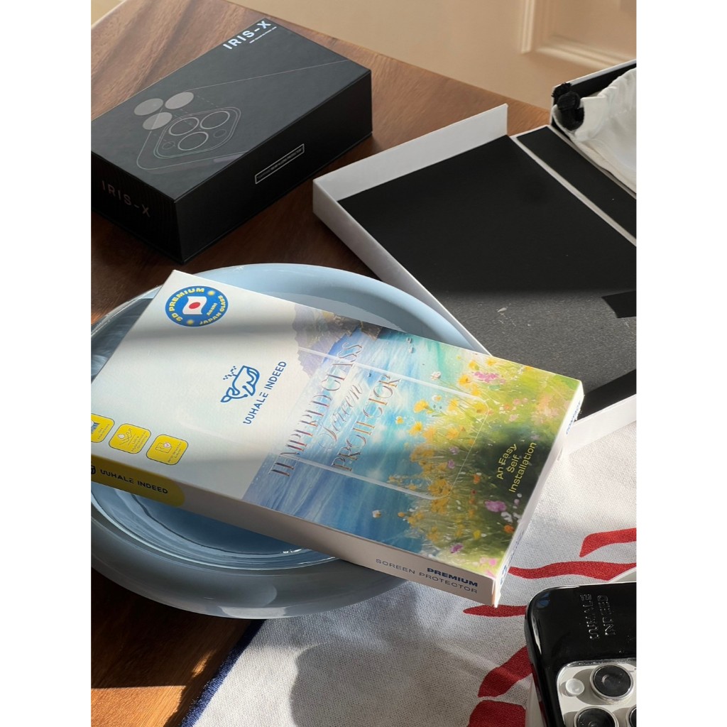 สำหรับ Samsung ฟิล์มกันคนมอง Whale Indeed ฟิล์มกระจกกันกระแทก Full 3D Privacy Glass | Hydrogel - X Premium ติดตั้งง่าย