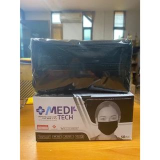 MeDiTech MasK หน้ากากอนามัยการแพทย์ (50ชิ้น/กล่อง)