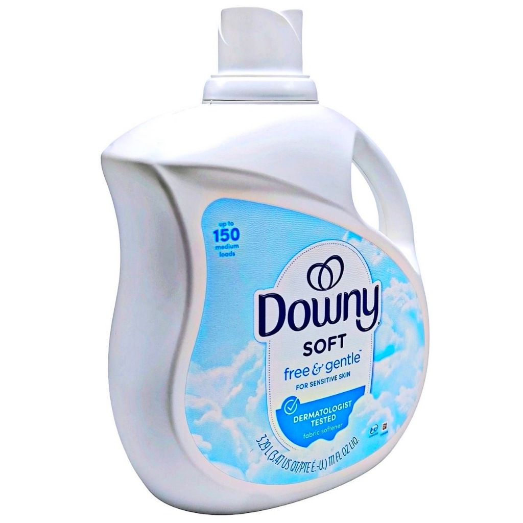 Downy : DWN10044* น้ำยาปรับผ้านุ่ม Free & Gentle Fabric Softener 111 oz. - รูปที่ 2