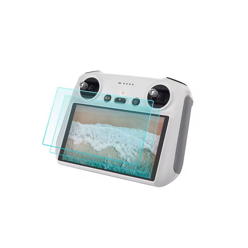 ฟิล์มป้องกันรอย เคสซิลิคอน ฝาครอบหน้าจอ สำหรับ DJI RC/RC2 Mini 3/4 Pro Air 3