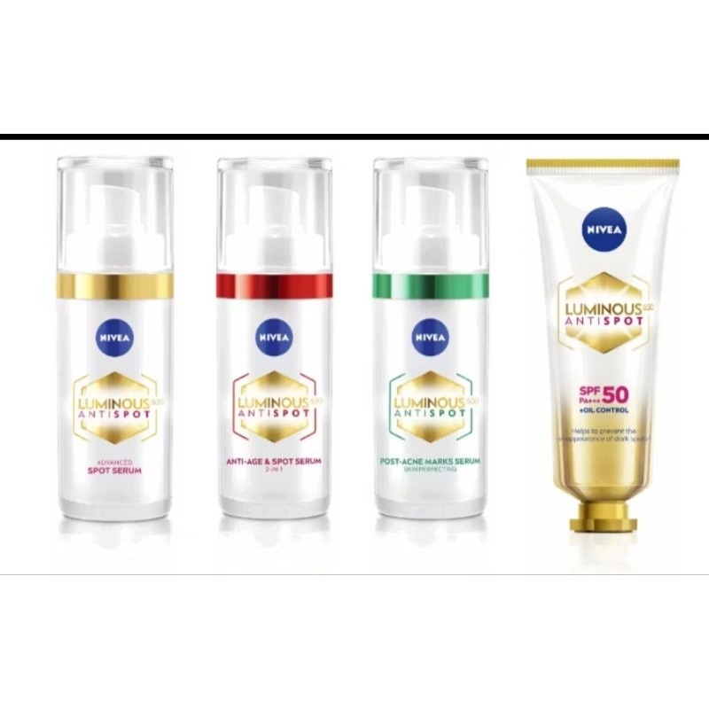 สูตรใหม่ Nivea luminous 630 นีเวีย ลูมินัส 630 เซรั่ม 30 มล.