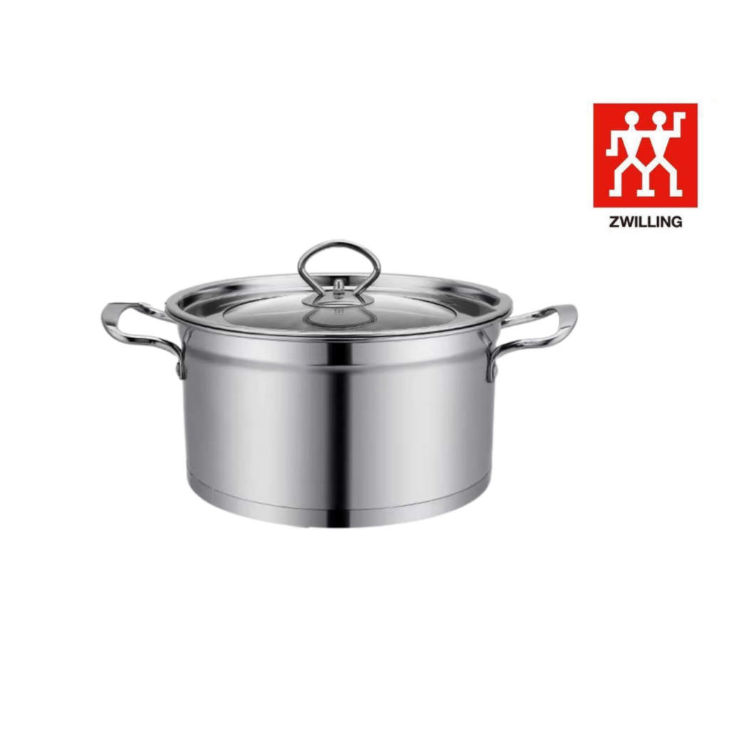 Germany Zwilling soup pot household 304 stainless steel uncoated multifunctional soup pot induction 