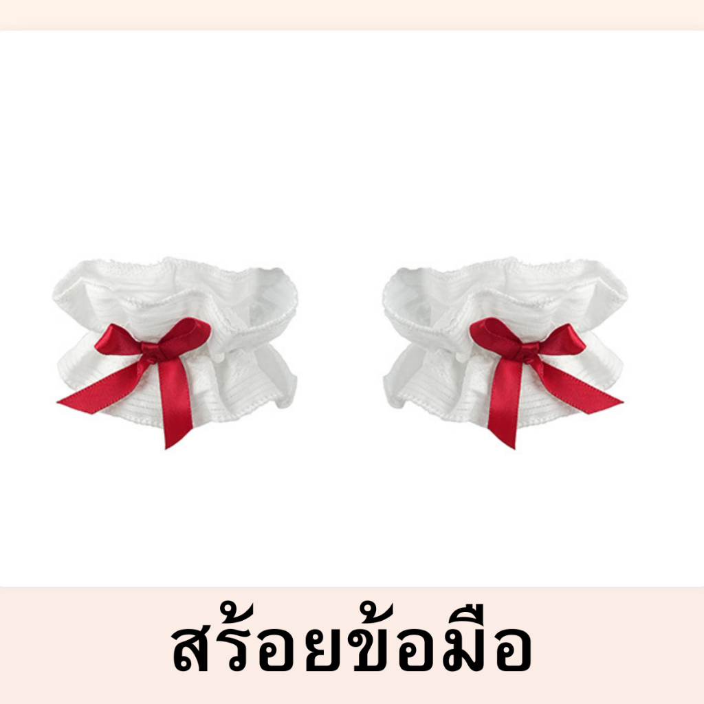 SUPER SEXY ชุดสาวอวบเซกซี่ ชุดคอสเพลย์สาวอ้วน ชุดเมดสาวอวบ🌺มีไซต์ M-2XL นน 40-100 กก M-297 - รูปที่ 3