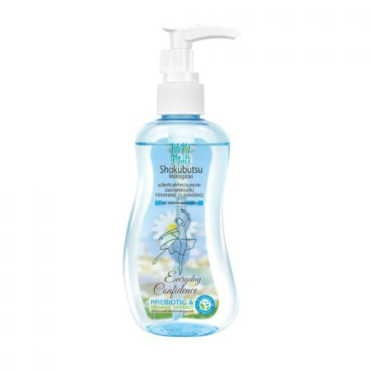 Shokubutsu Feminine Cleansing 150ml โชกุบุสซึ สบู่เหลว อนามัย 150 มล.สีฟ้า
