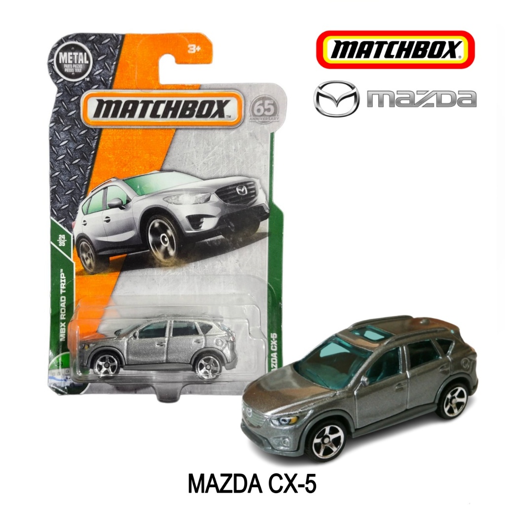 แมทช์บ็อกซ์ - โมเดลถเหล็ก MAZDA CX-5 ลิขสิทธิ์แท้ matchbox สเกล1/64 รถของเล่น ของสะสม MB4A5