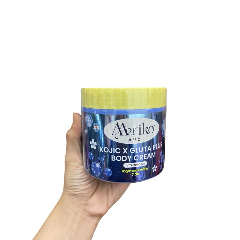 ครีมเมริโกะ Meriko Kojic & Glutaplus Body Cream 500g